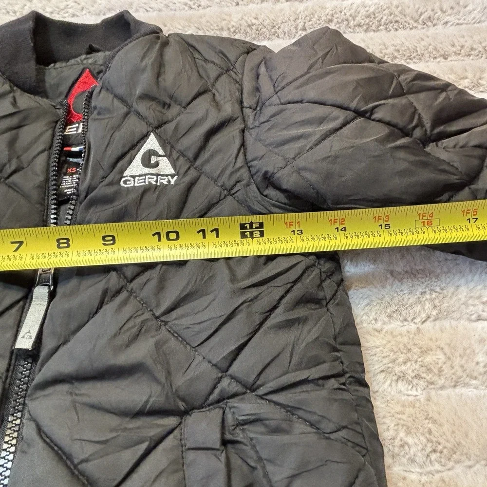 Gerry Puffer Jacket, Black, Winter Coat, Full Zip,‎ Youth XS 5/6